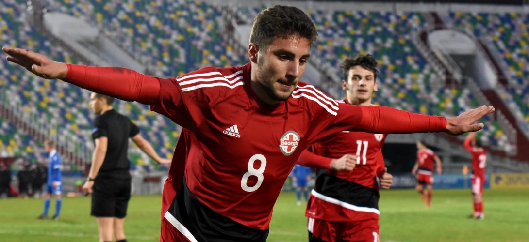 Georgia 7-0 Liechtenstein: A goal by Zuriko Davitashvili